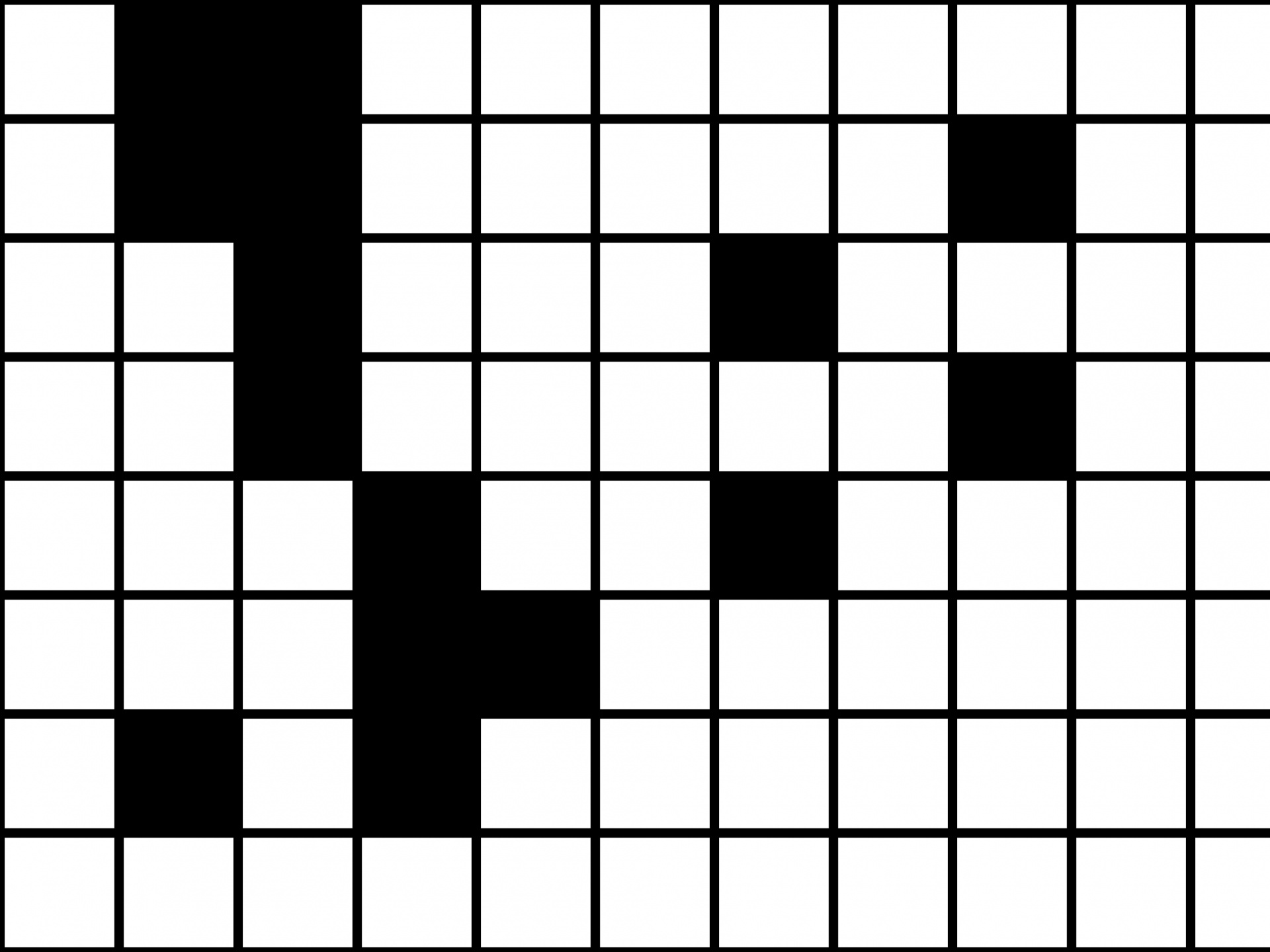 wallpaper background of blank crossword puzzle