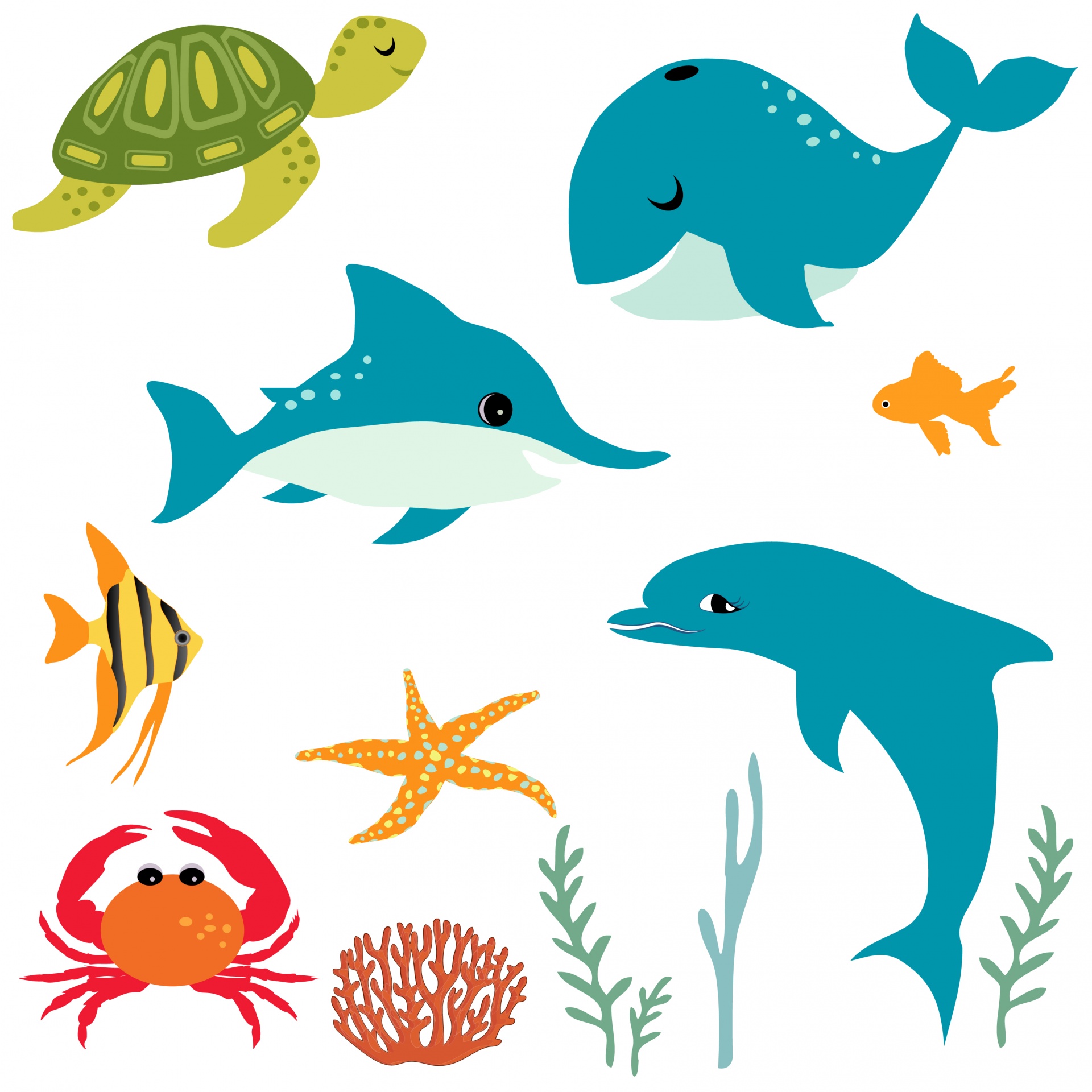 Fish Clipart Cute Illustration