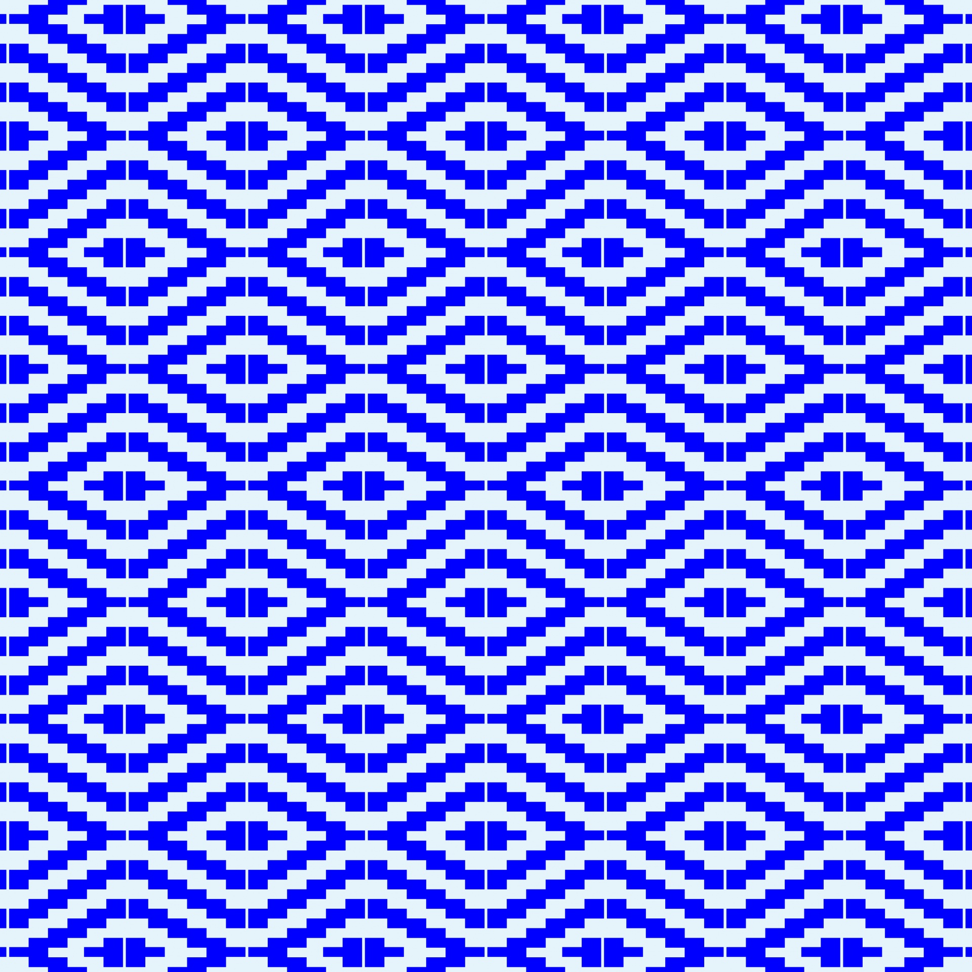 Geometric blue and white african tribal kente background pattern seamless