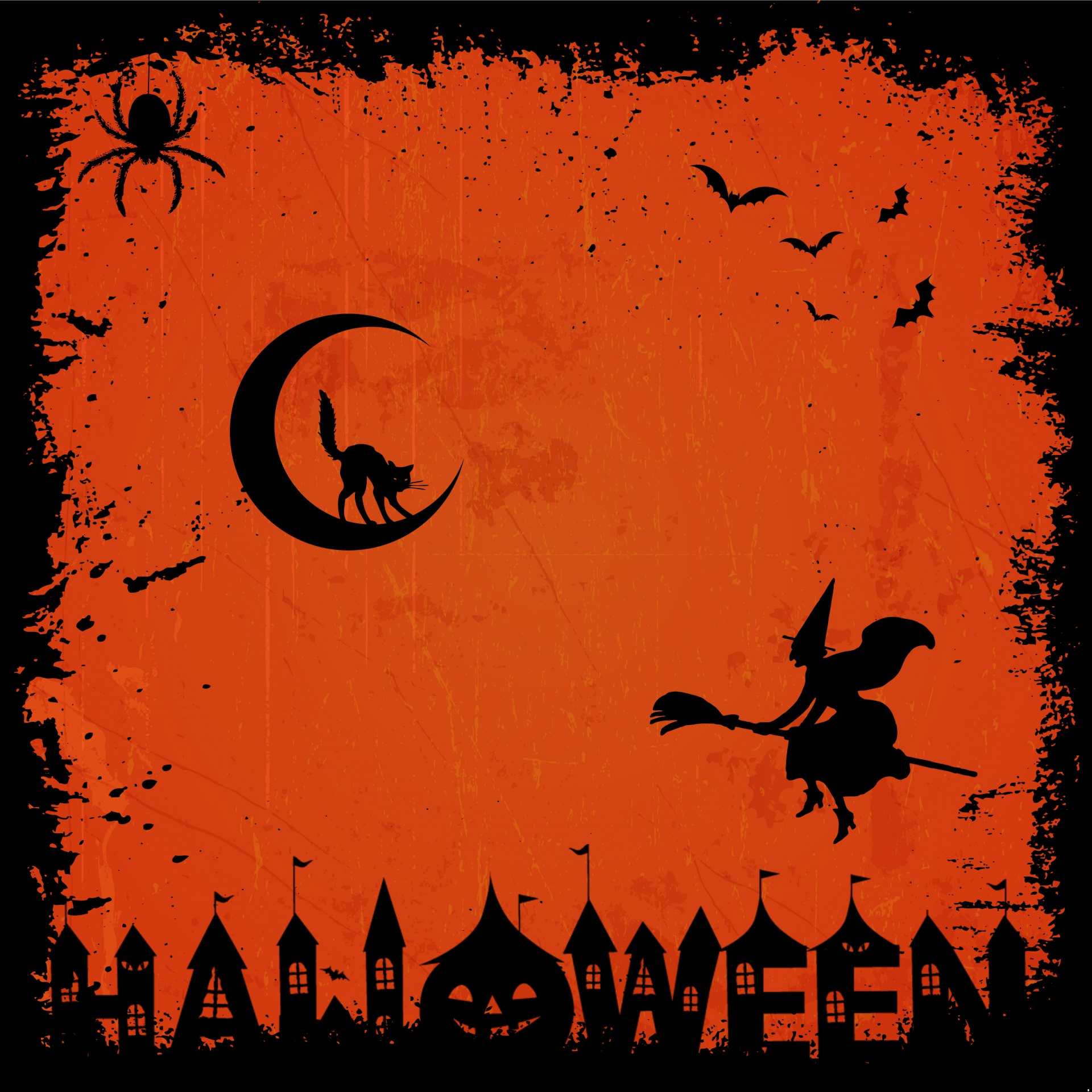 Halloween Background Grunge