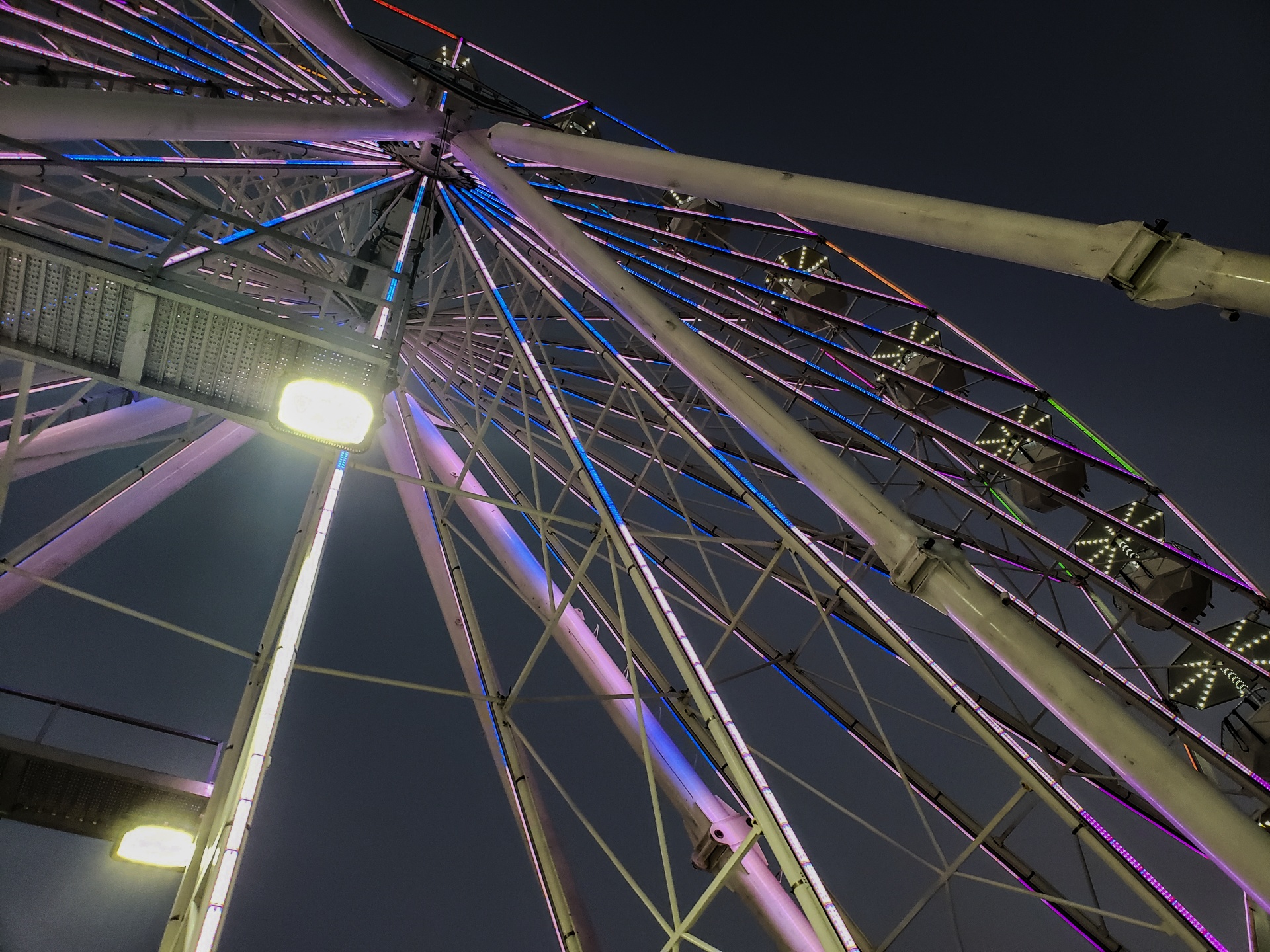 Lighted Ferris Wheel