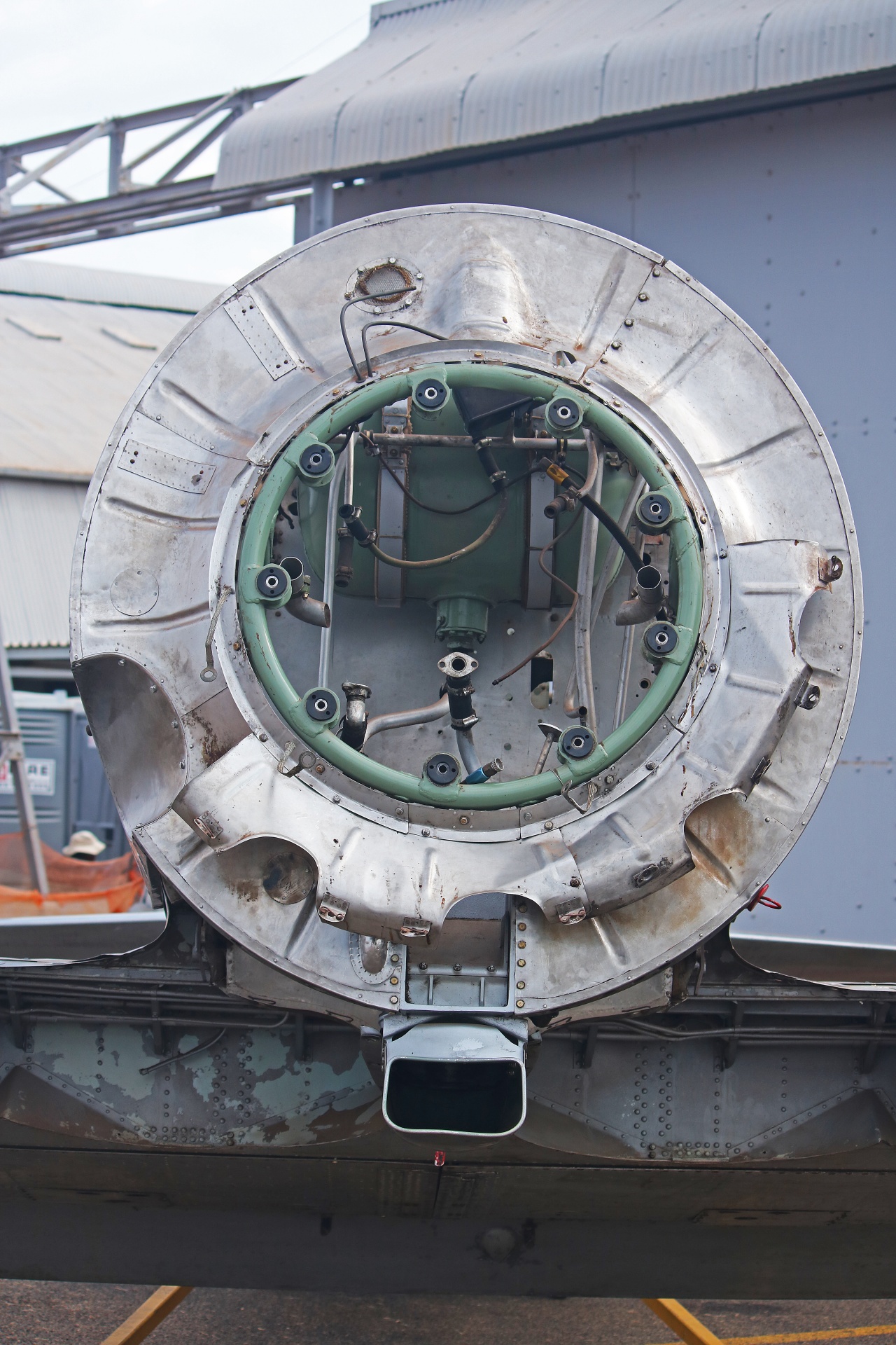Part Of A Radial Engine Aircraft