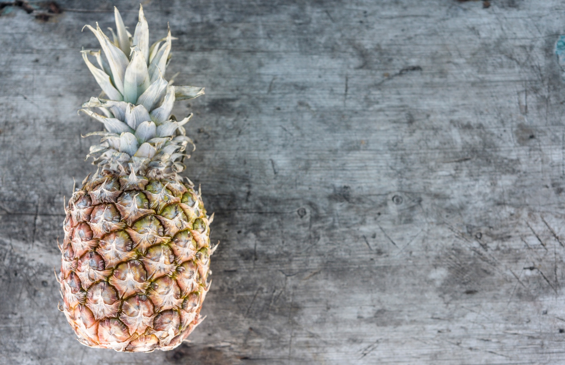 pineapple, fruit, vintage, food, tropical, fresh, natural, organic, raw, wooden, wallpaper, copy space