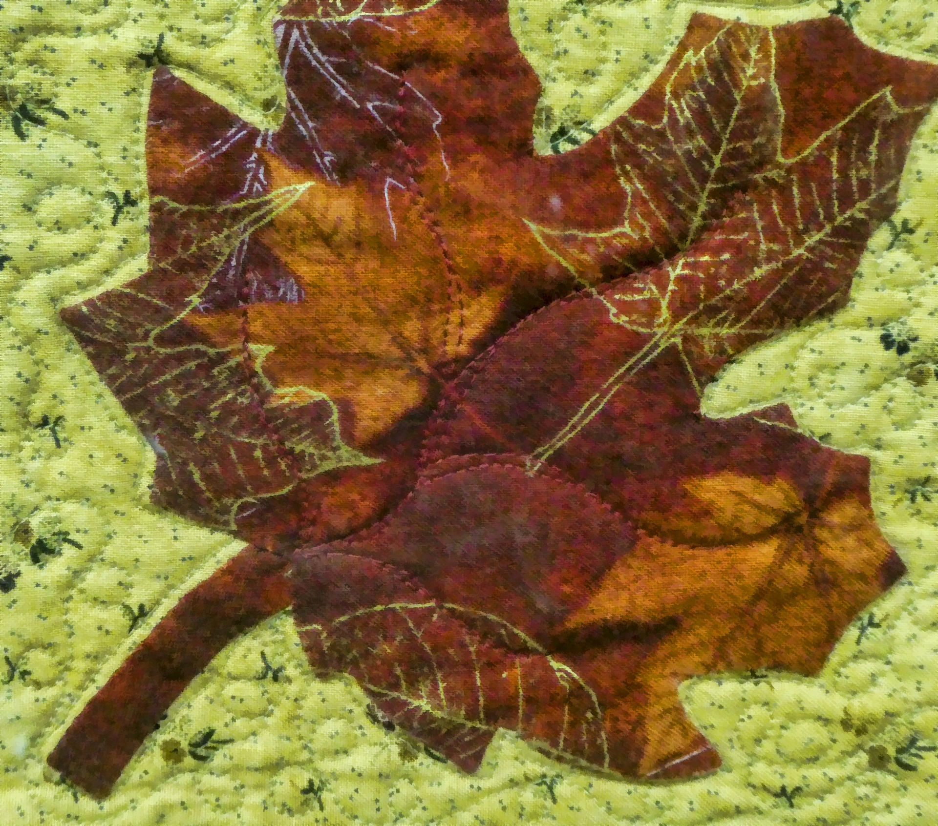 Quilted Maple Leaf
