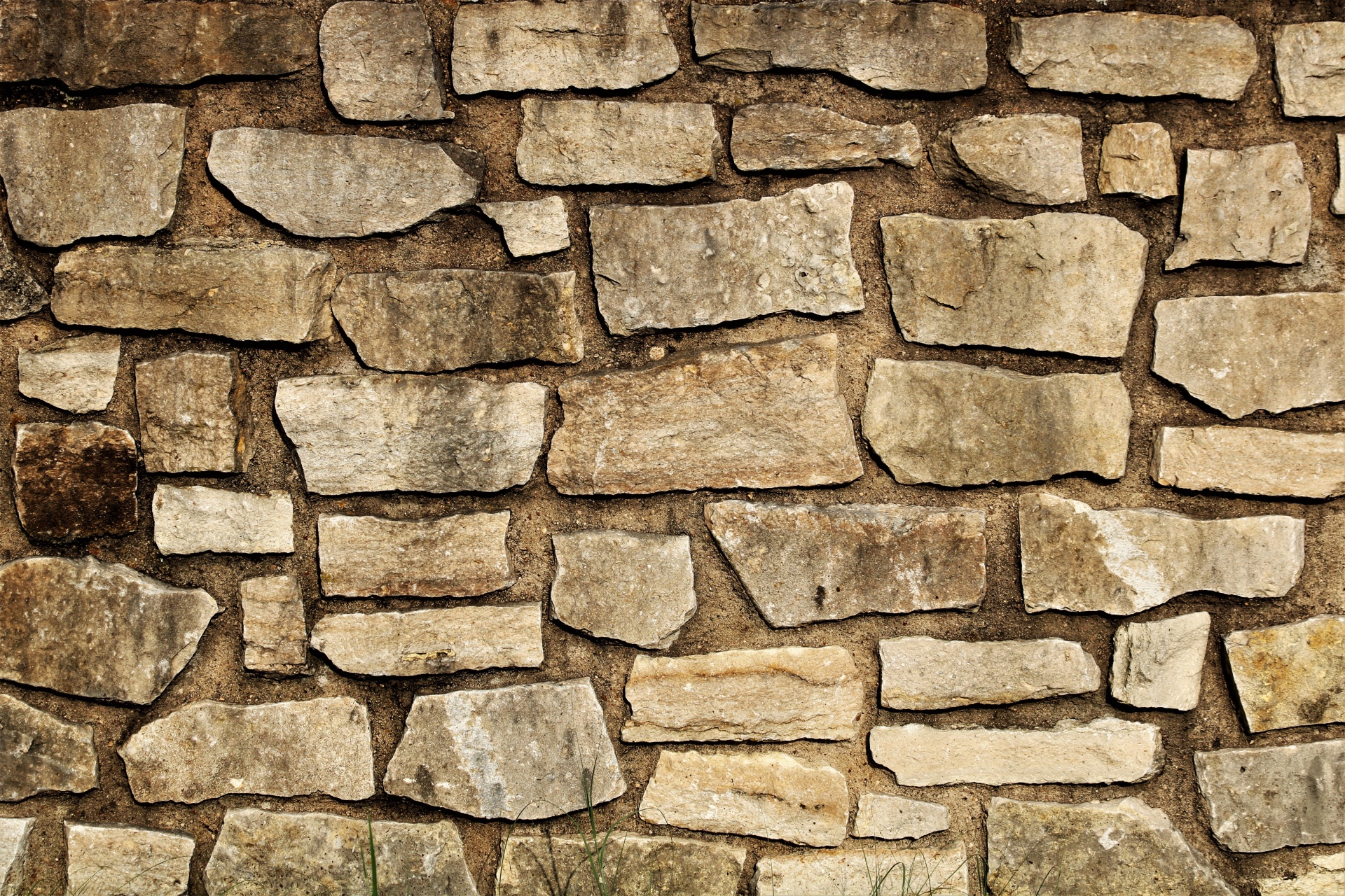 Rustic Rock Wall Background