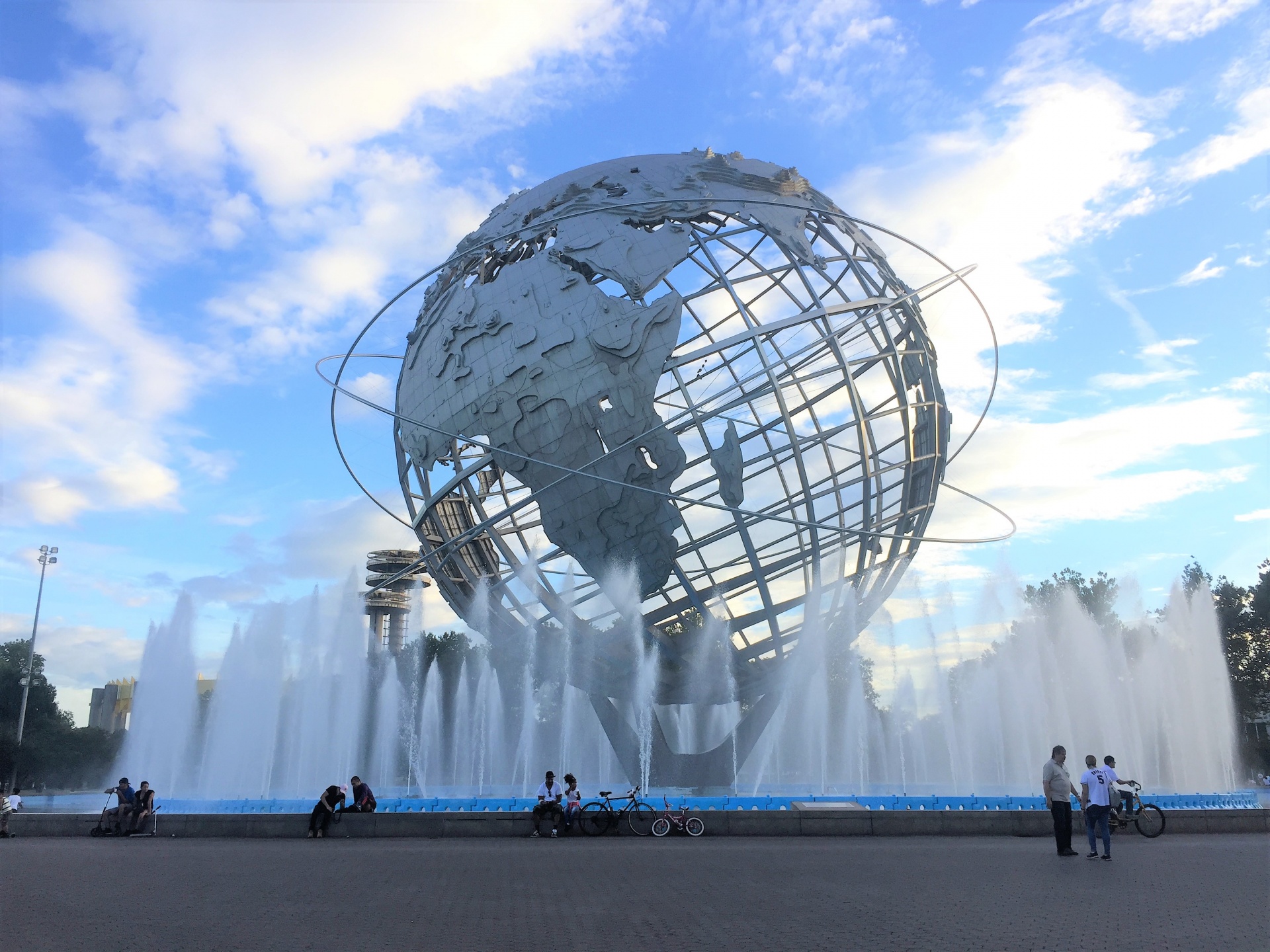 The Unisphere In Queens, New York
