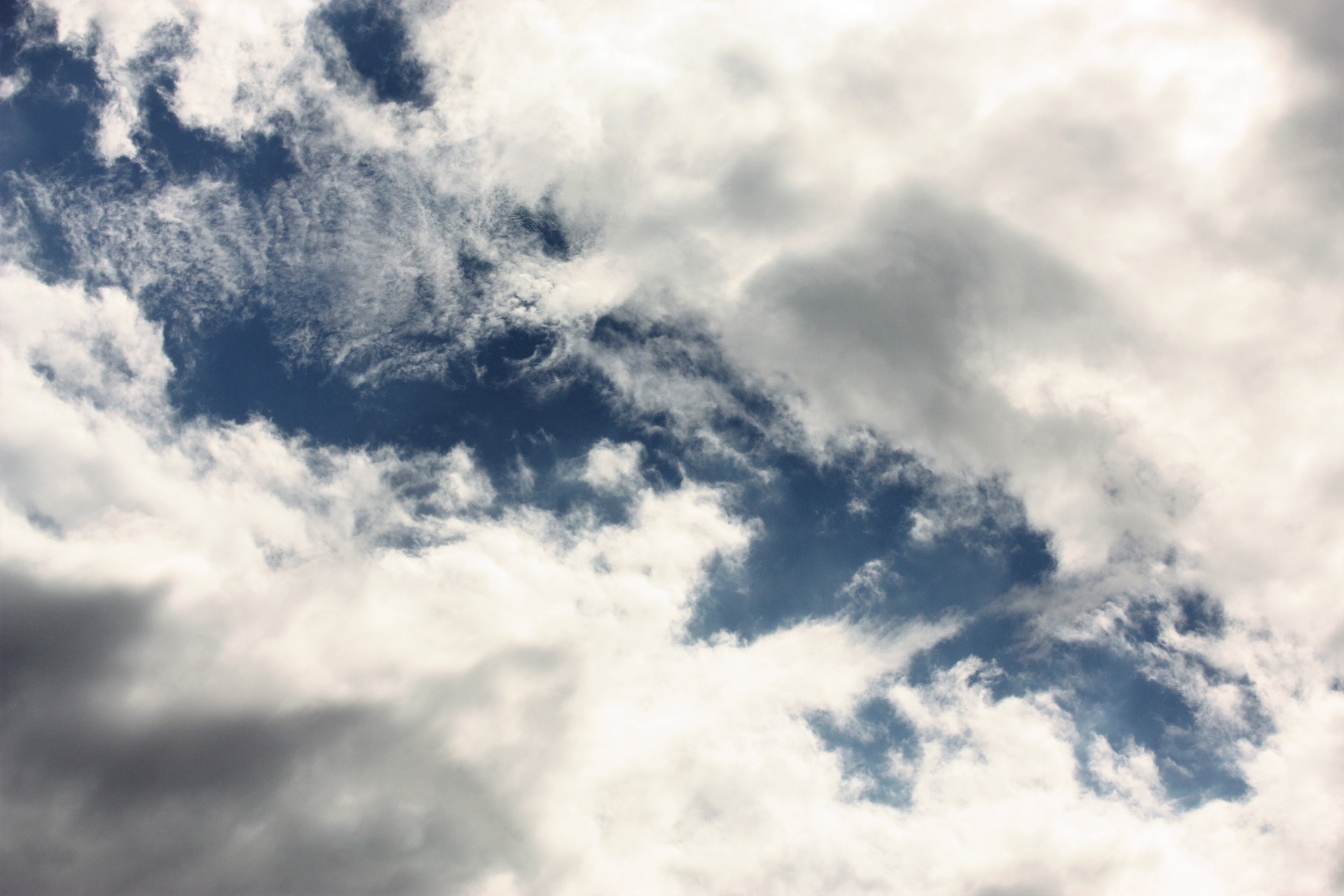 White Clouds Diagonal Background Free Stock Photo - Public Domain Pictures