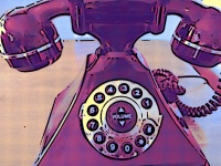 Antique 1940-1950 Phone