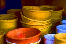 Artistic Colorful Bowls