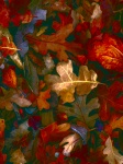 Autumn Leaves Background Vertical