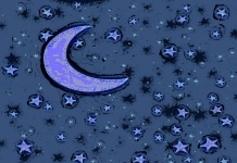 Baby Moon And Stars
