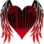 Be Mine Heart Wings