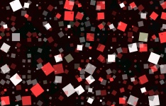 Black, Red White Confetti Paper