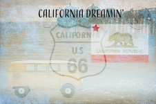 California Dreamin' Postcard