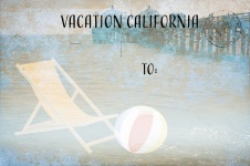 California Vacation Postcard