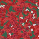 Christmas Flowers Background