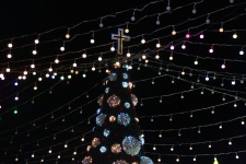 Christmas Tree And Cross
