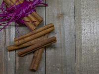 Cinnamon Sticks On A Table