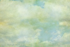 Clouds,Sky Vintage Painting