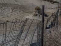 Desert Fence Grunge