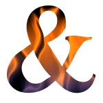 Flame Ampersand Icon