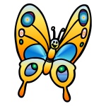 Gradient Butterfly 3