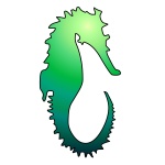 Green Seahorse