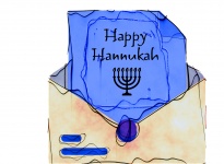Happy Hanukkah Greeting
