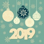 New Year 2019 Background
