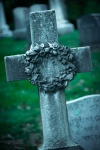 Old Cross At Cemetery