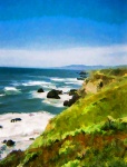 Painted Ocean Coast