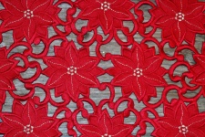 Poinsettia Pattern Background