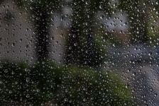 Rainy Day Window Glass