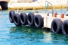 Recycled Tyres At Marina