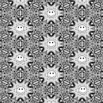 Smiley Kaleidoscope Design