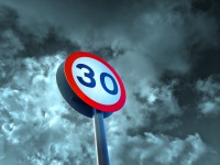 Speed-limit-sign