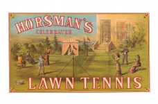 Tennis Vintage Art Print