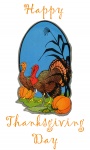 Thanksgiving Day Vintage Turkey