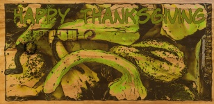 Thanksgiving Wood Box Sign