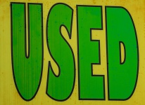 USED Sign