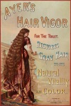 Woman Hair Product Advert