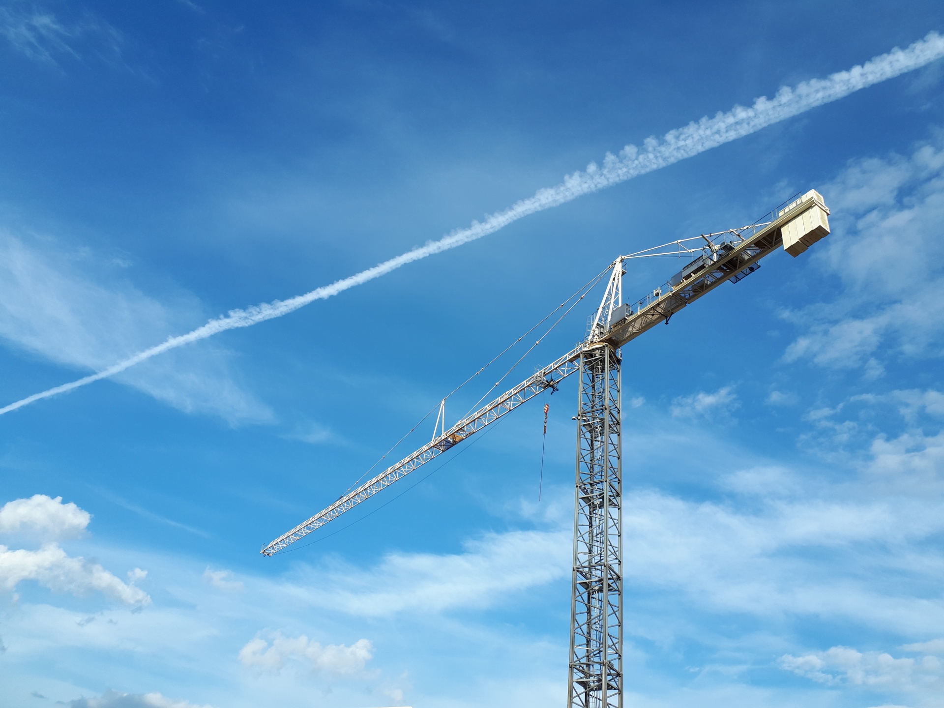 A Crane In The Sky