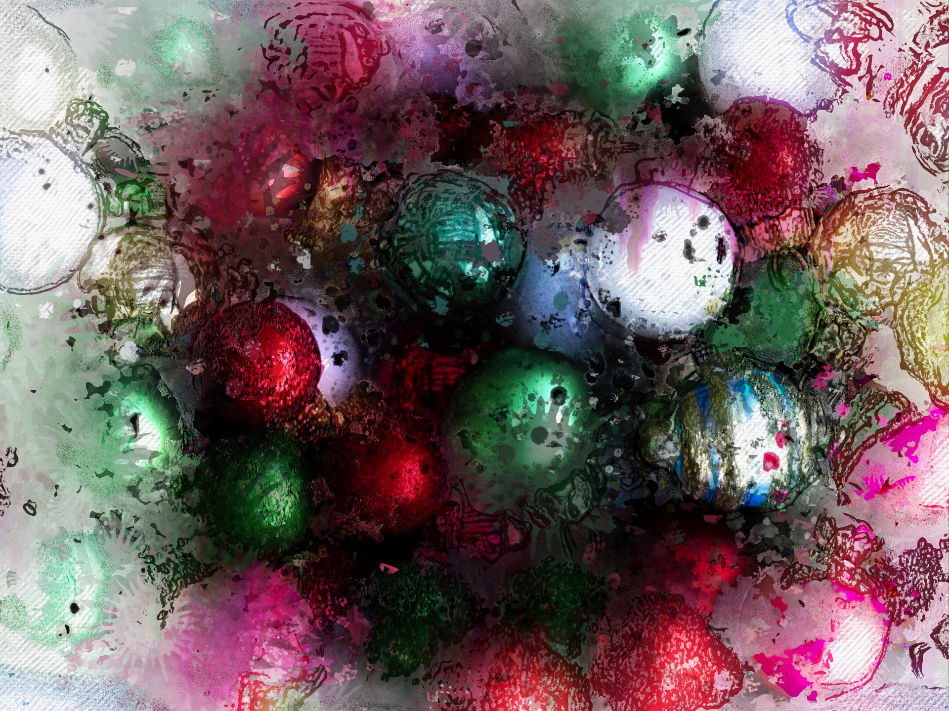 Abstract Ornaments Background