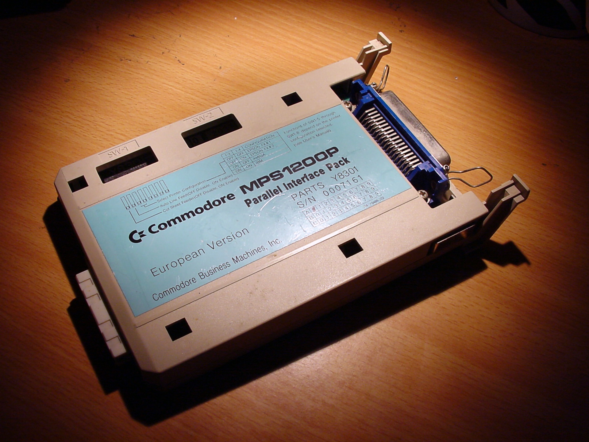 Centronics Printer Cartridge for the Commodore MPS 1200 Printer