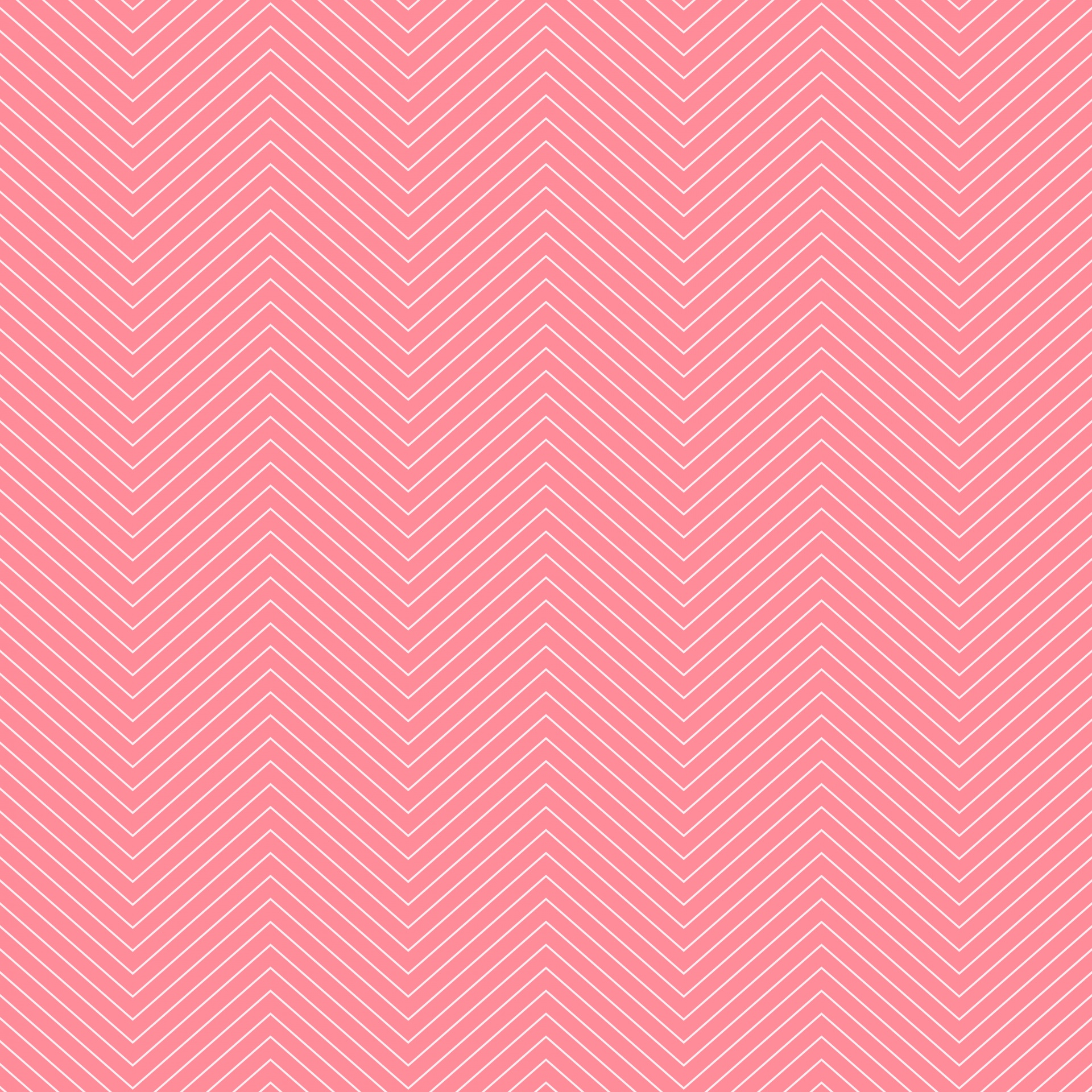 Chevrons Coral Pink Background