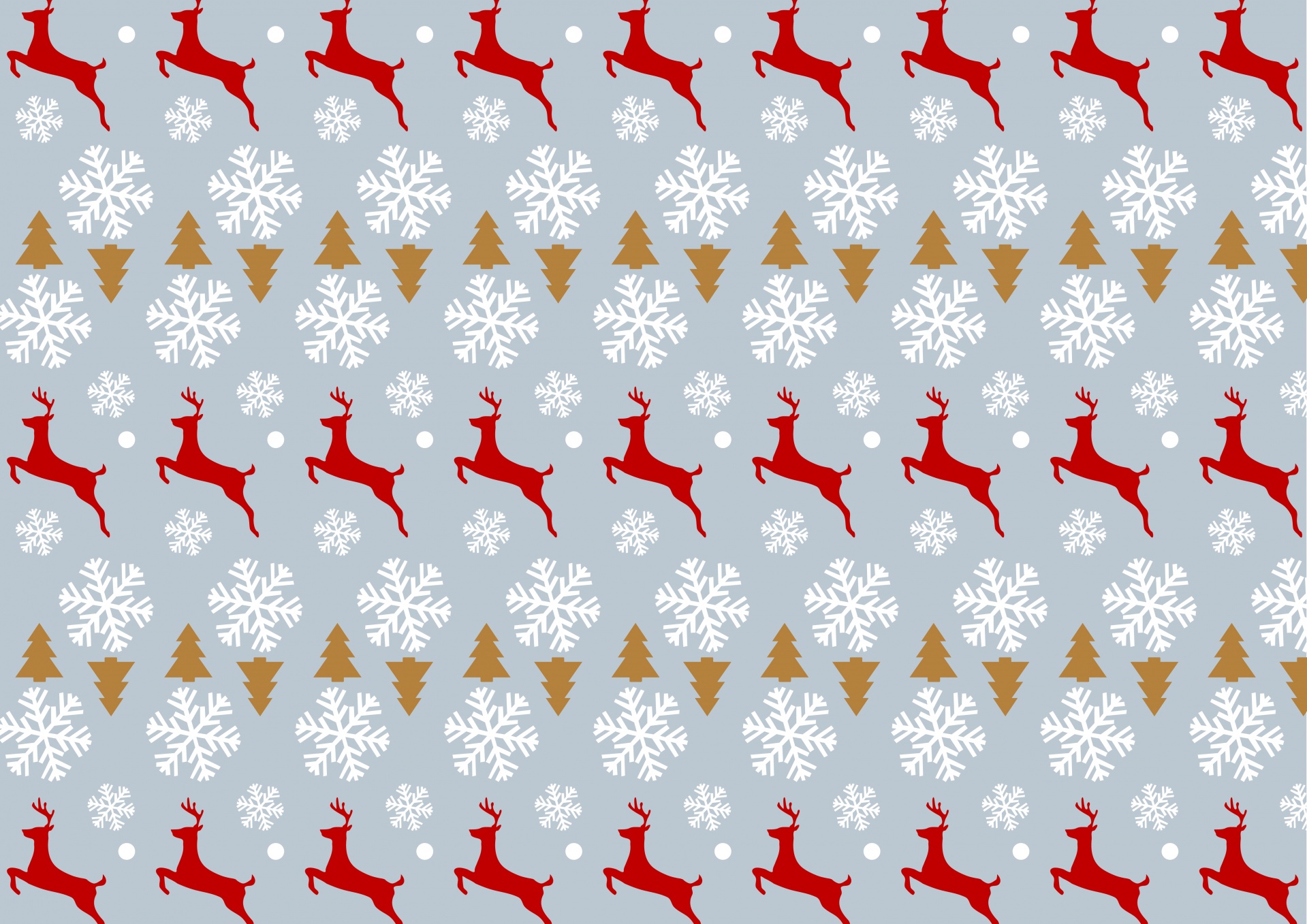 Christmas Reindeer Background