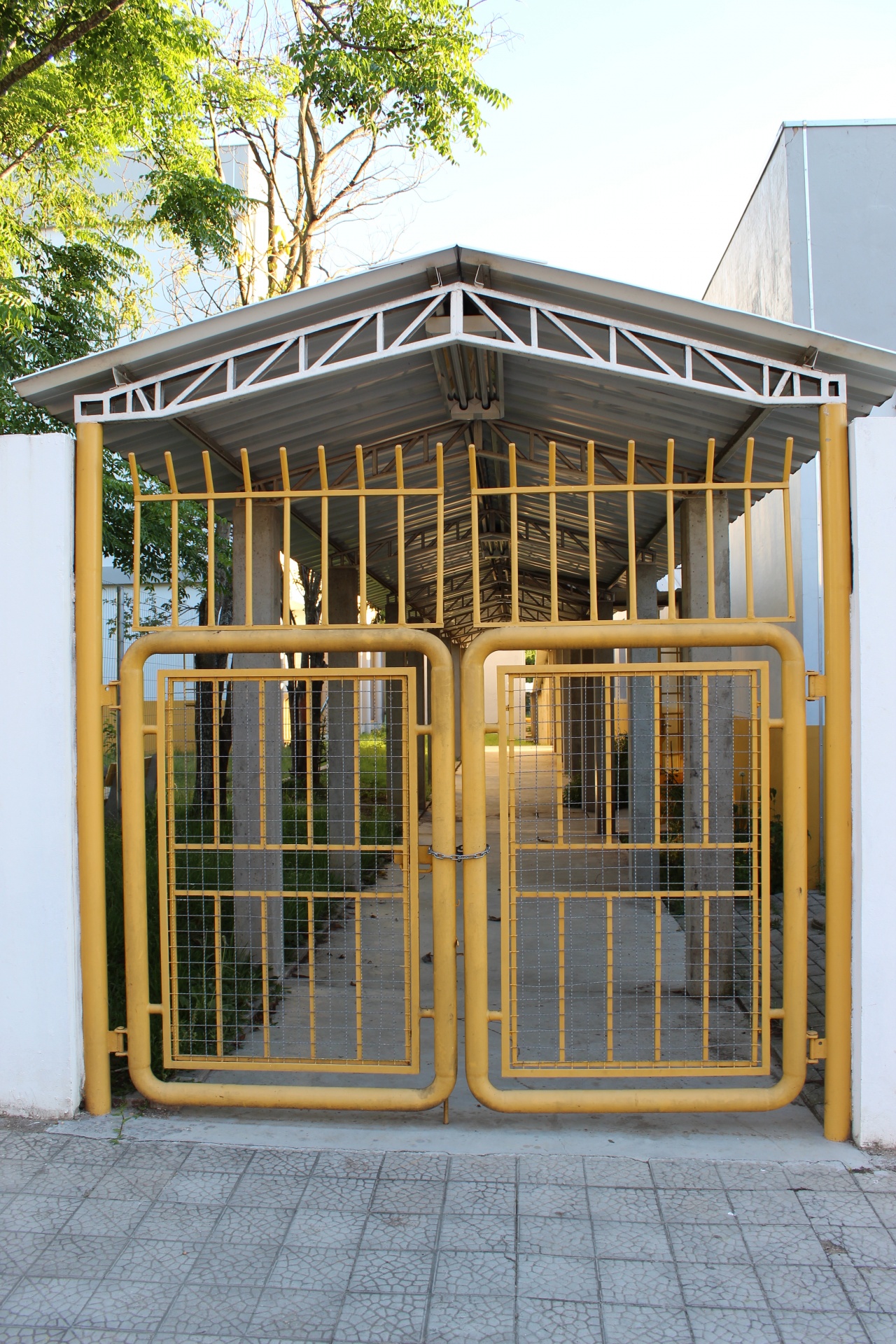 Closed School Gates