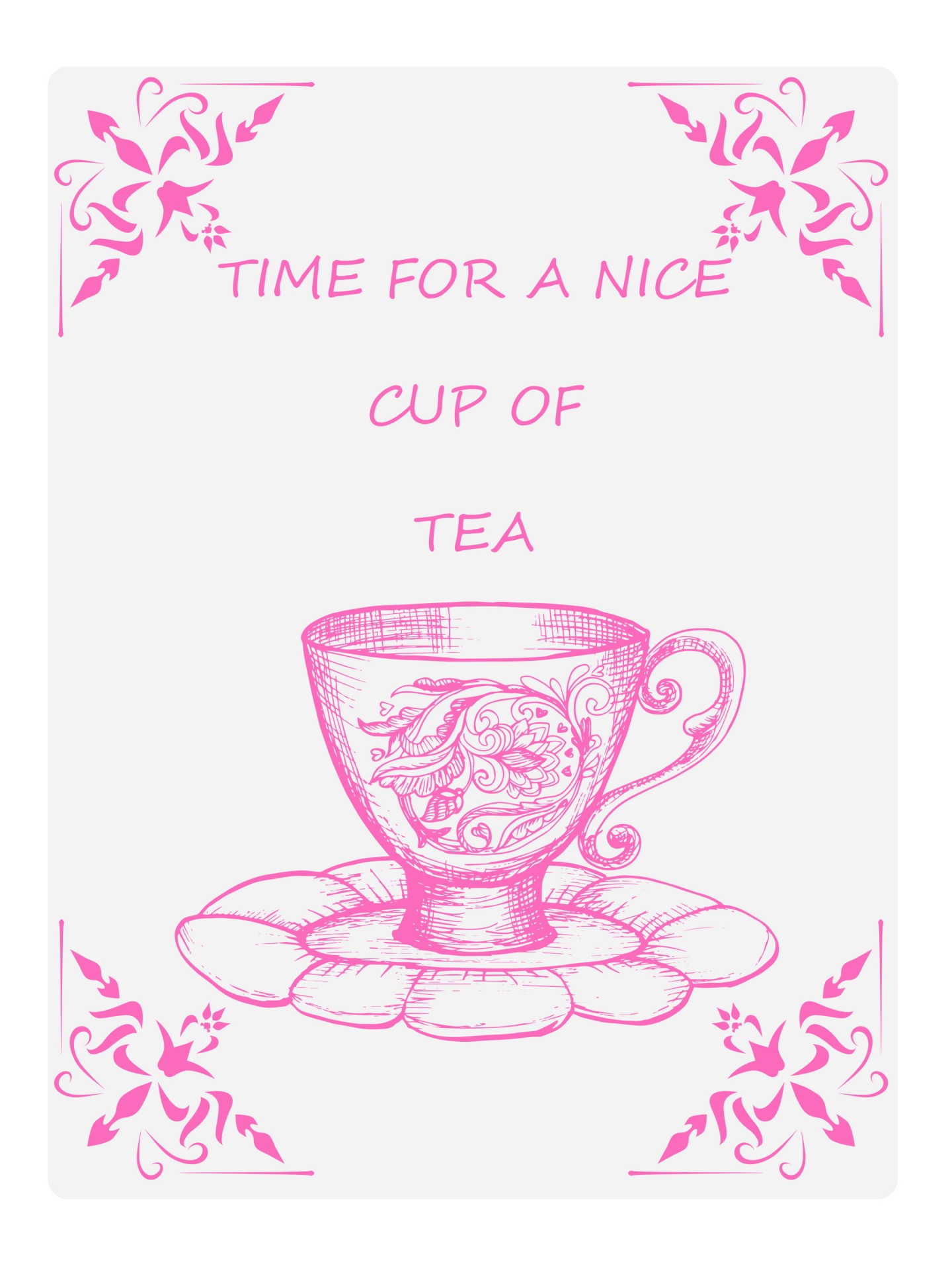 Cup Of Tea Poster