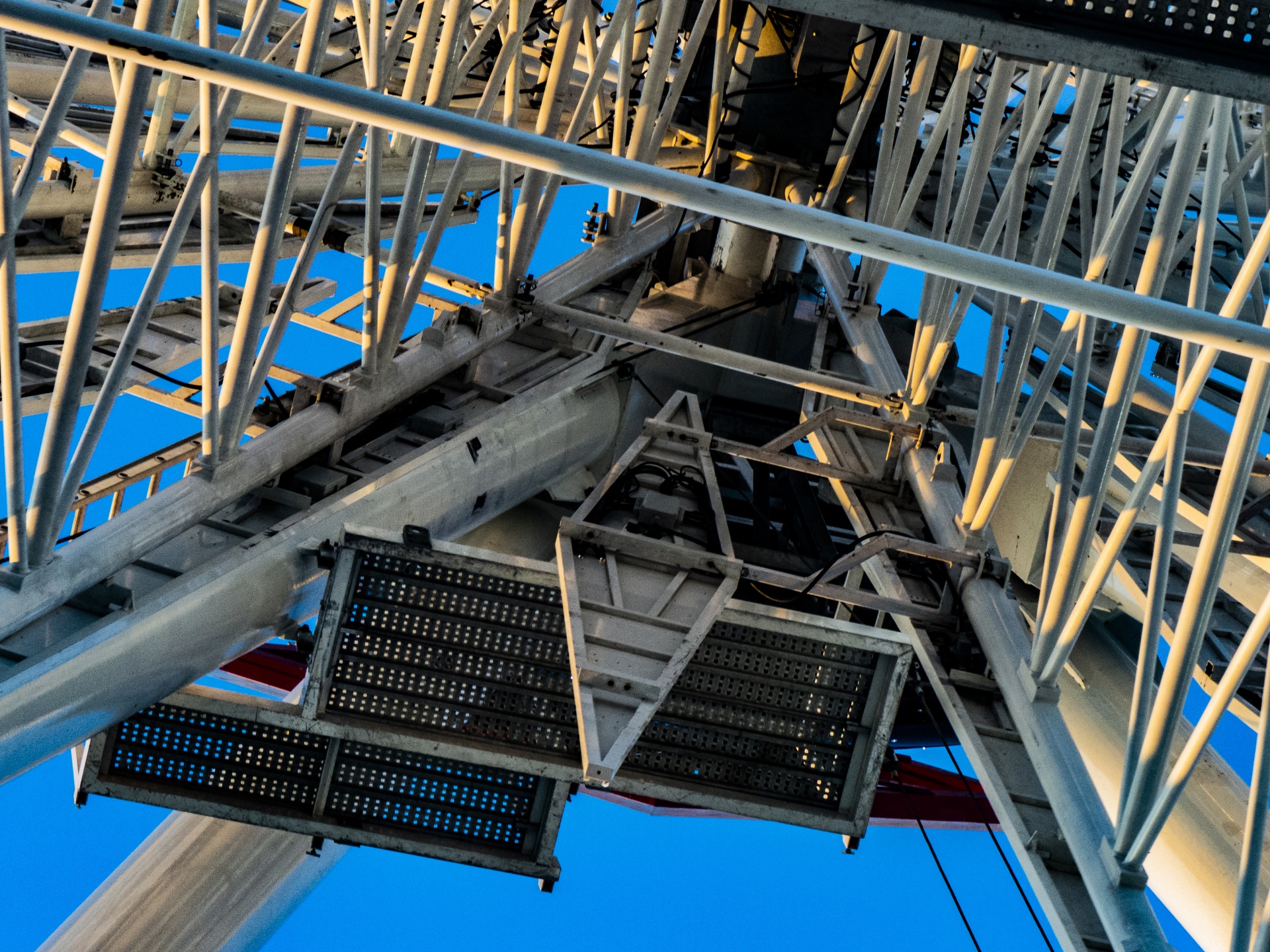 Ferris Wheel Structure Underside