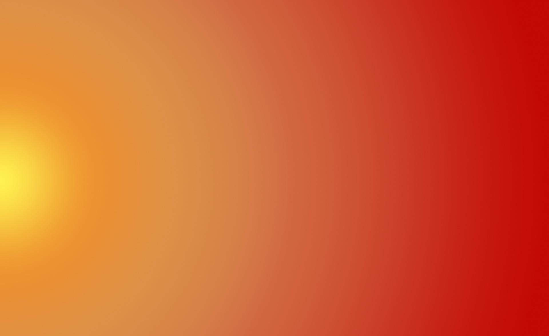 Gradient Yellow To Red Background